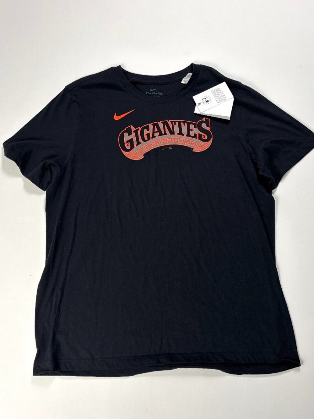 Nike Mens San Francisco Gigantes Chapman T Shirt Black Sz XL MLB NWT New